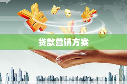 天台贷款营销方案