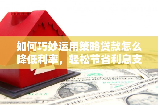 天台如何巧妙运用策略贷款怎么降低利率，轻松节省利息支出