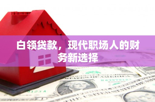 天台白领贷款，现代职场人的财务新选择