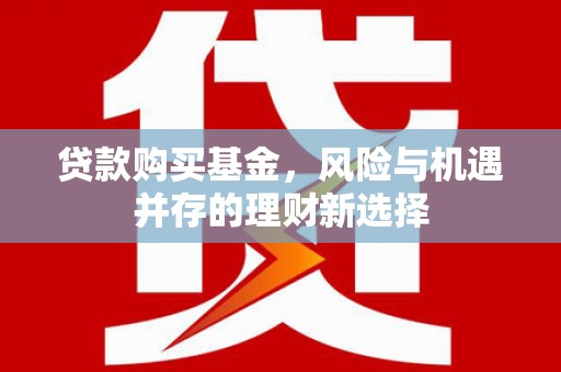 天台贷款购买基金，风险与机遇并存的理财新选择
