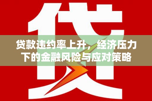 天台贷款违约率上升，经济压力下的金融风险与应对策略