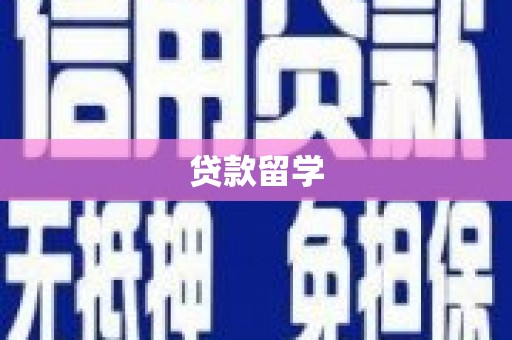 天台贷款留学